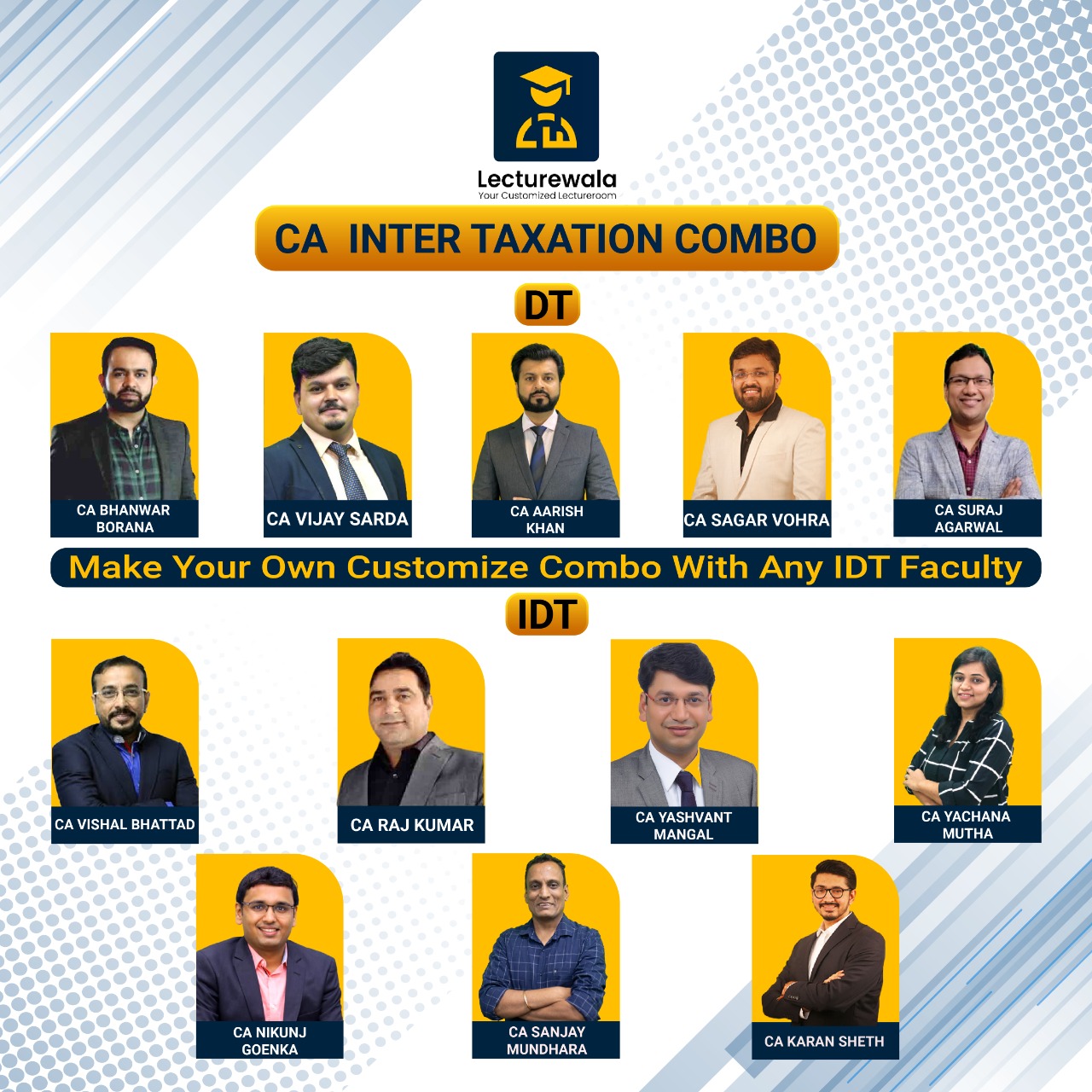 CA Inter DT & IDT Combo Regular Course By India's Best Faculty